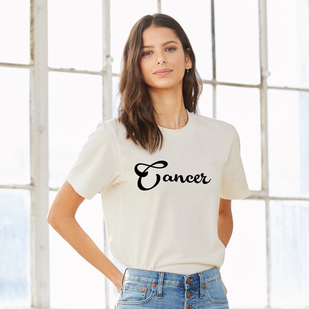 “Cancer” Zodiac Sign Tee